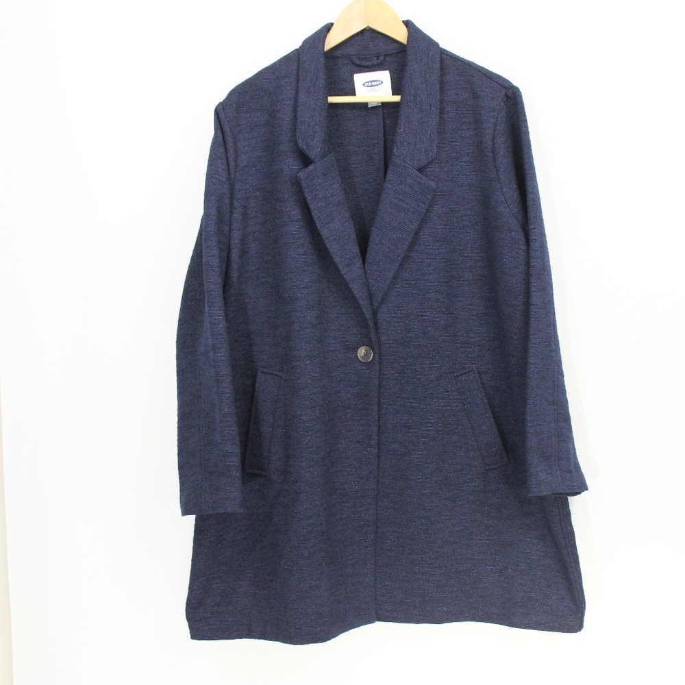 Old Navy Coat NEW Women XL Fall Jacket Blue